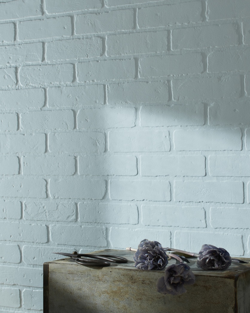 Painted wall in Silvery Blue 1647