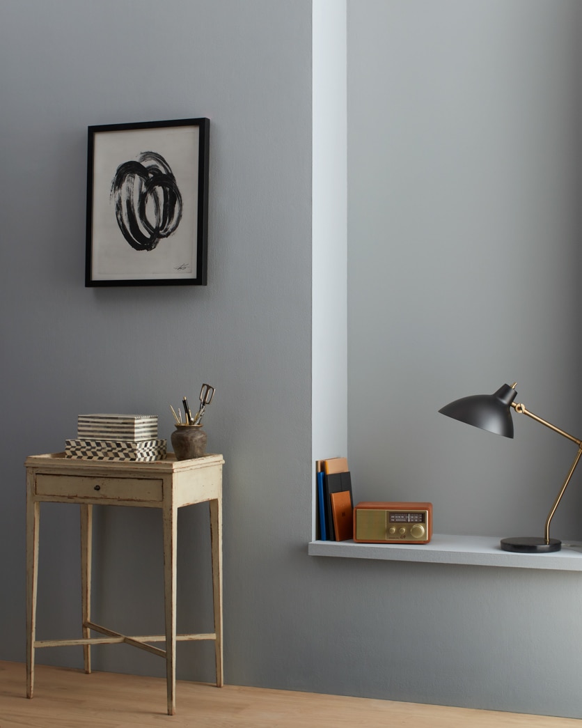 Painted wall in Slate CW-700