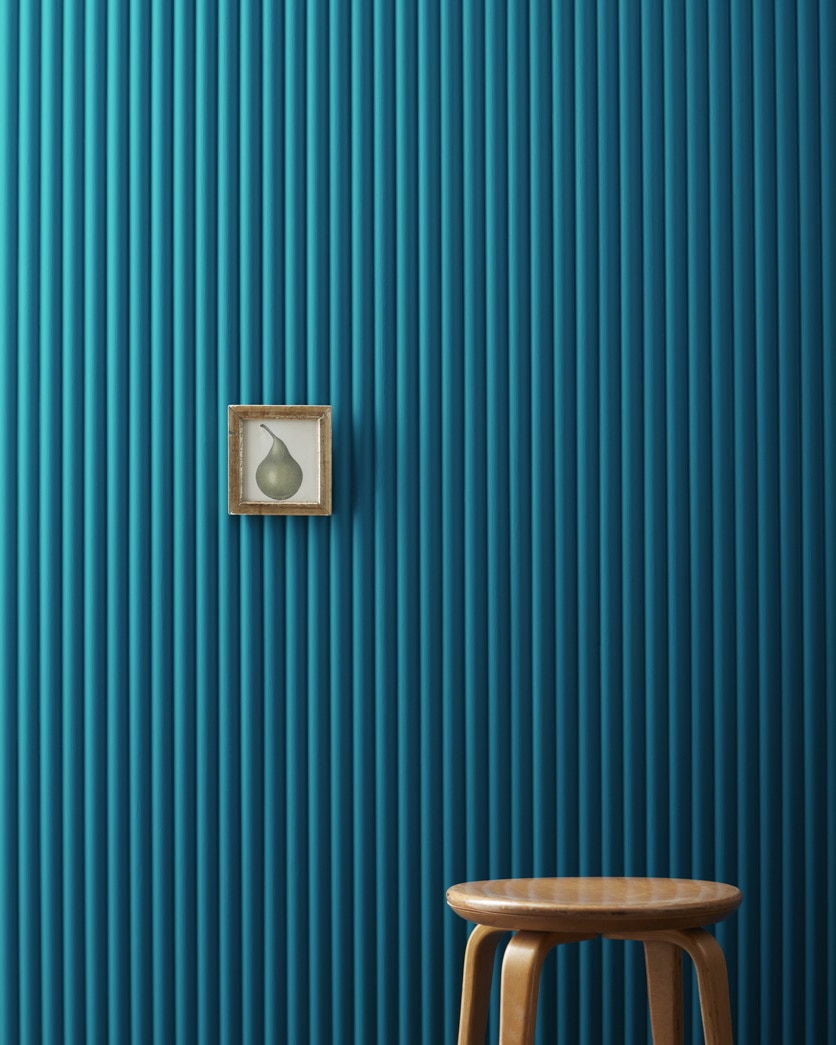 Painted wall in Slate Teal 2058-20