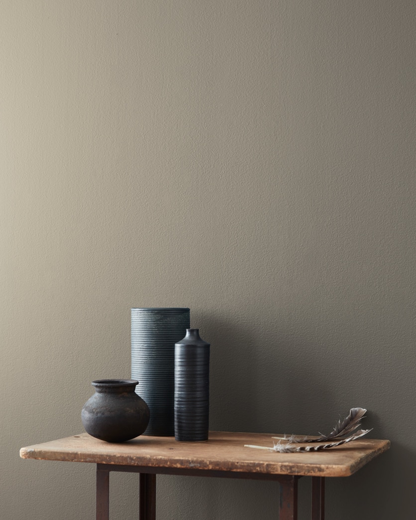 Painted wall in Smoked Truffle CSP-145