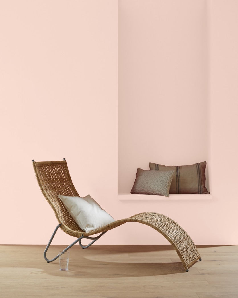 Painted wall in Soft Shell 015