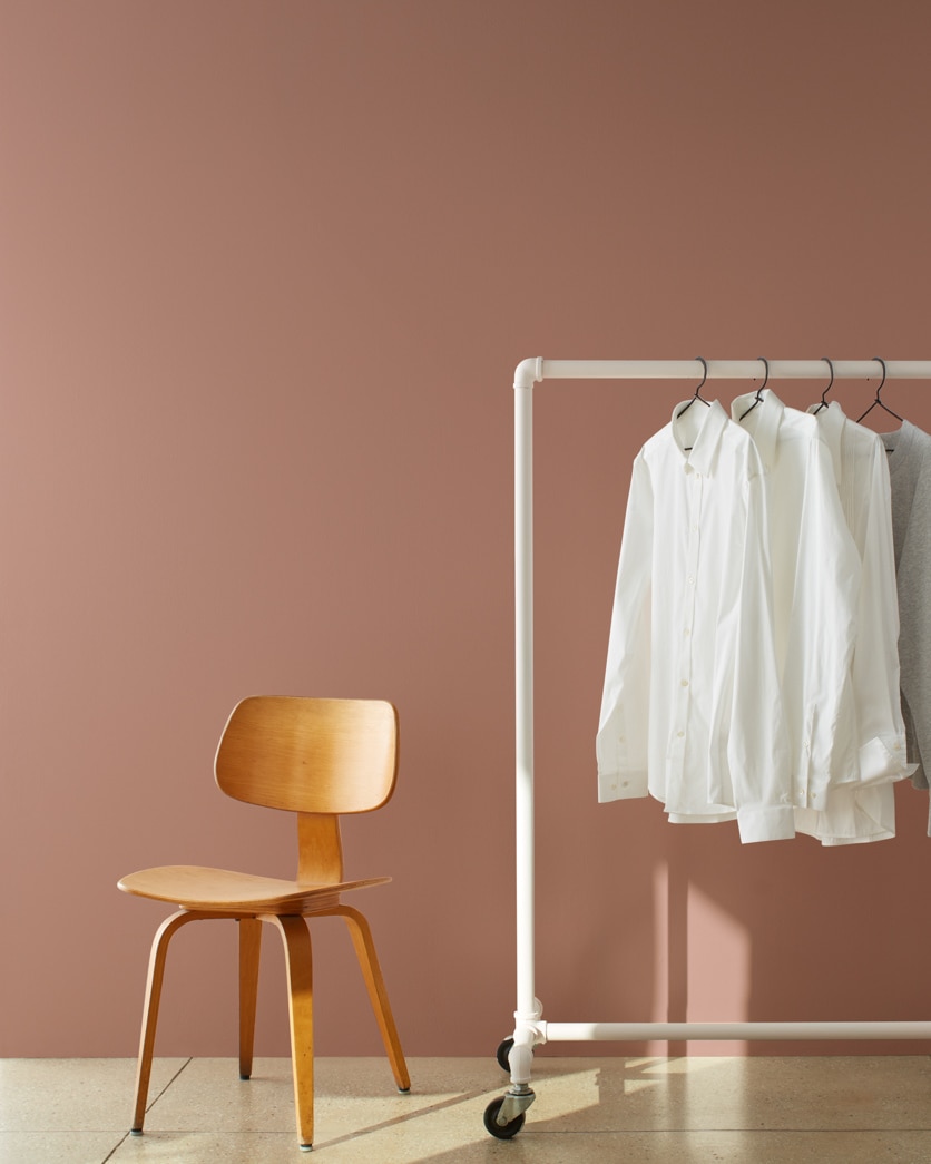 Painted wall in Sorrel Brown 1236