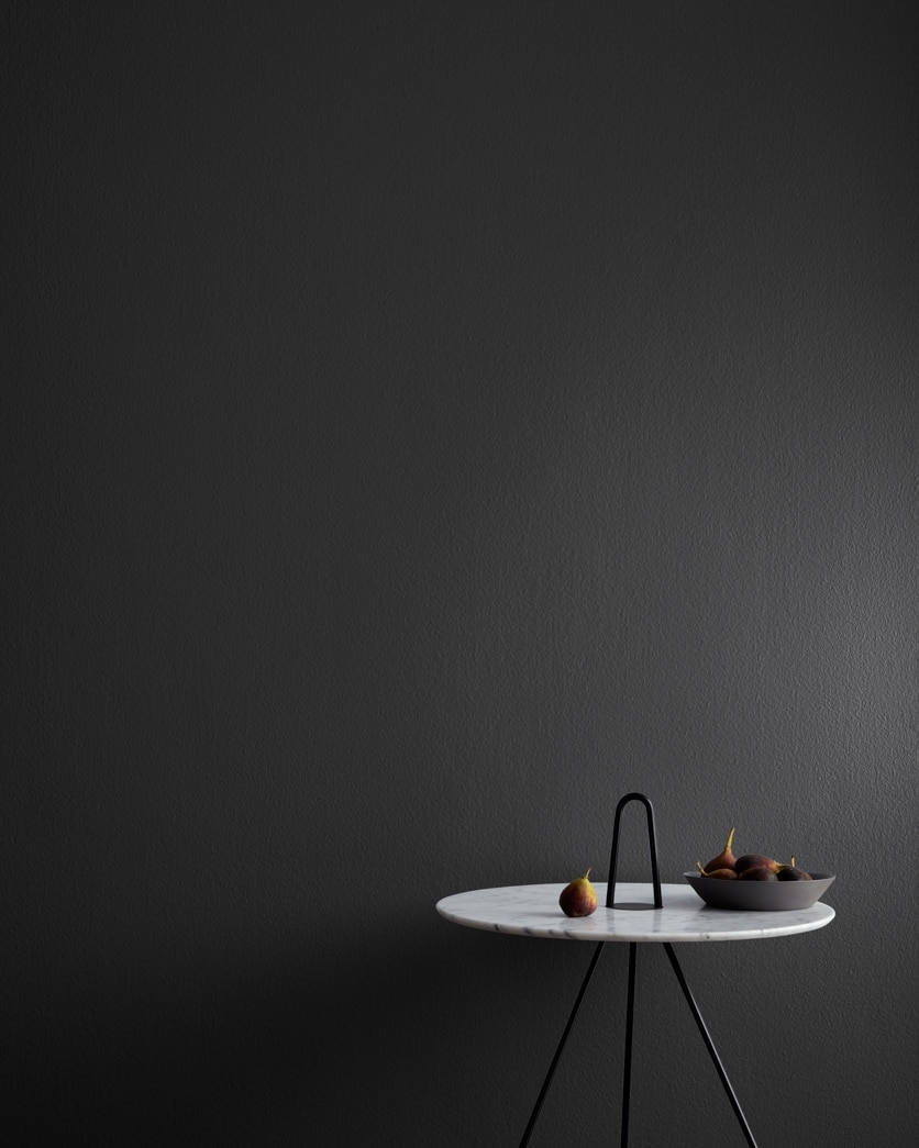 Painted wall in Space Black 2119-10