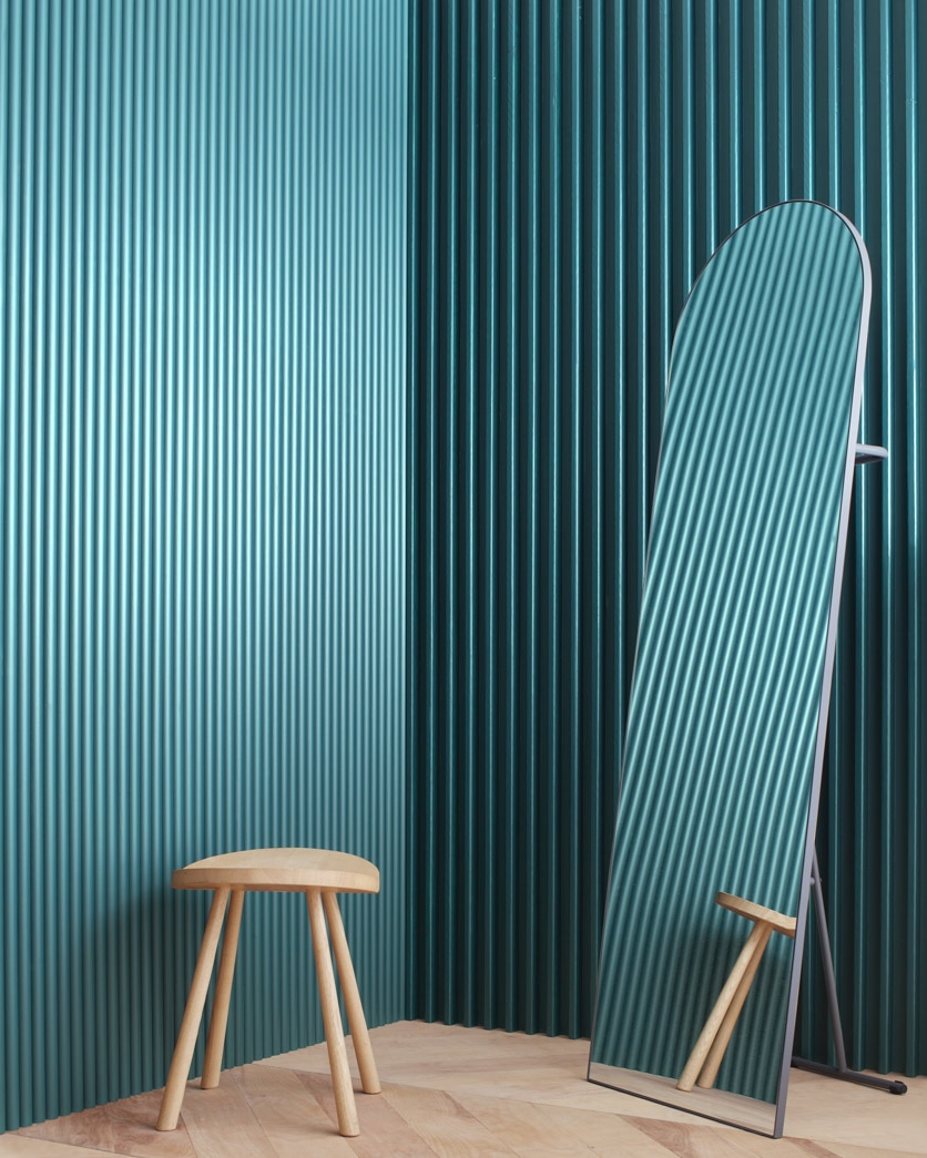 Painted wall in Spectra Blue 2049-50