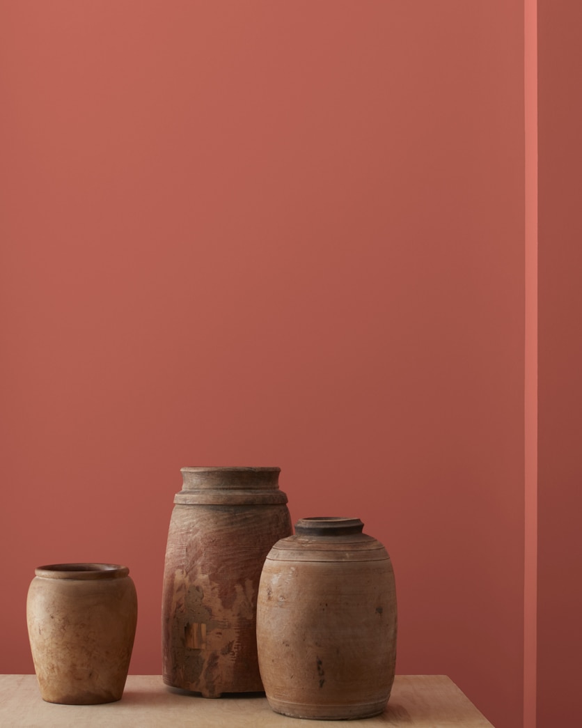 Painted wall in Spiced Pumpkin 034
