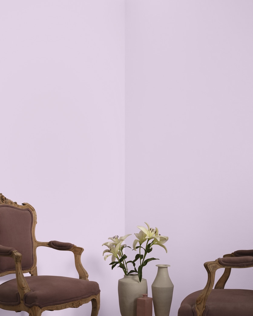 Painted wall in Spring Lilac 1388