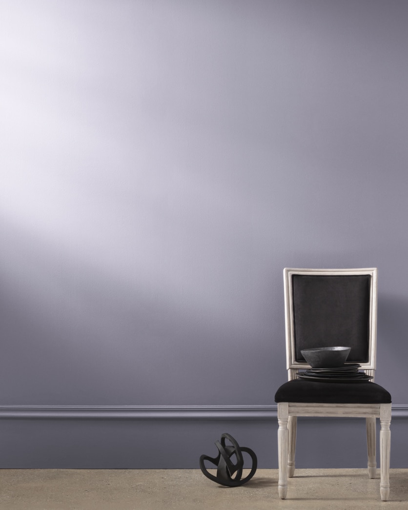 Painted wall in Spring Violet 2117-50