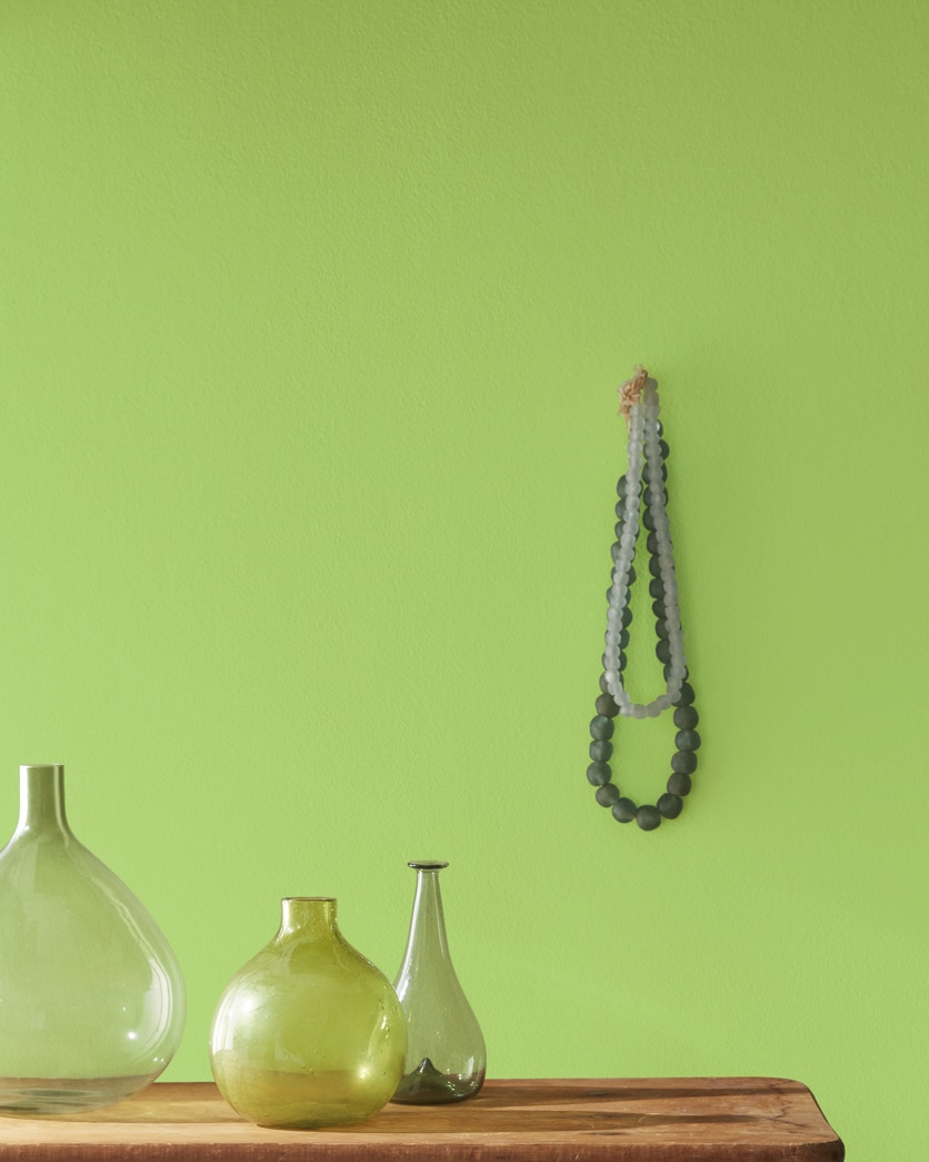 Painted wall in Springhill Green 412