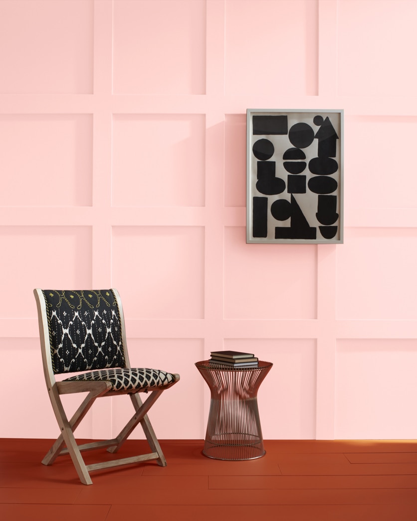 Painted wall in Springy Peach 2011-60