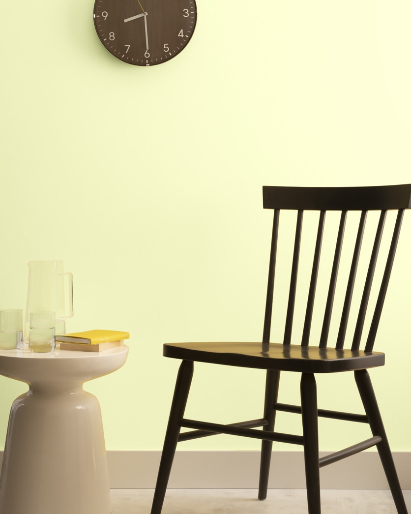 Painted wall in Summer Lime 2026-60