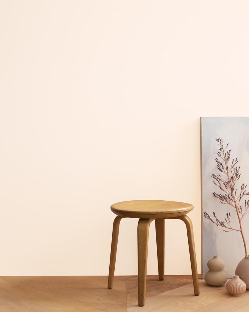 Painted wall in Sun Kissed Peach 2168-70