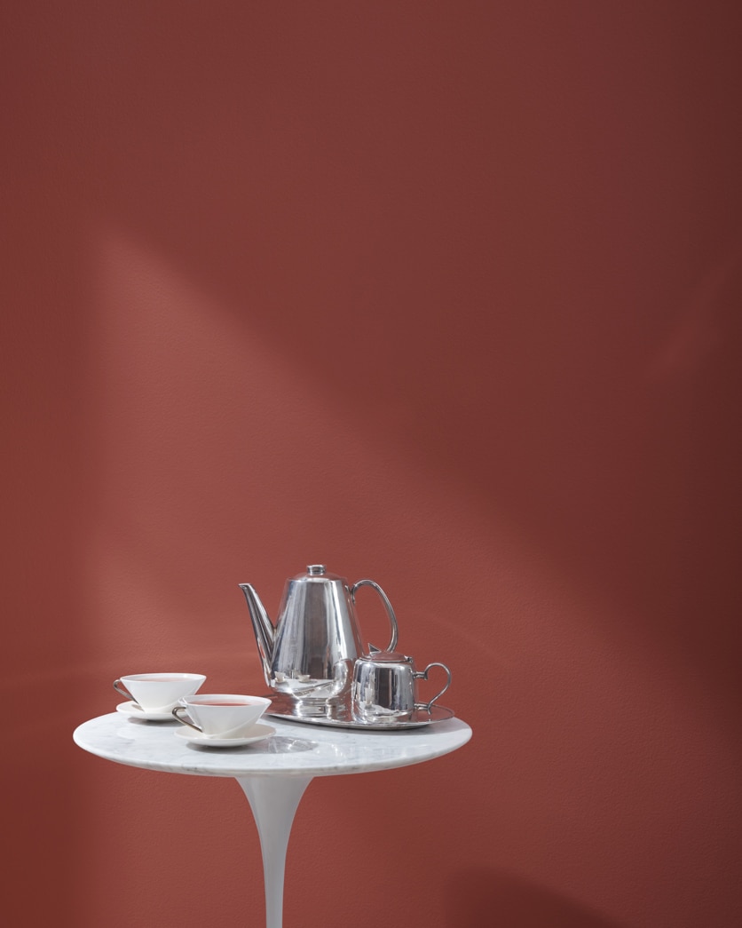 Painted wall in Sundried Tomato CC-62