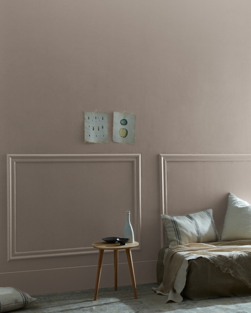 Painted wall in Taos Taupe 2111-40