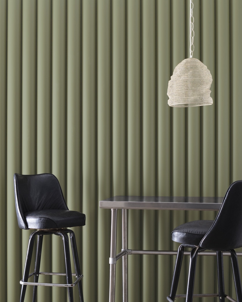 Painted wall in Tate Olive HC-112