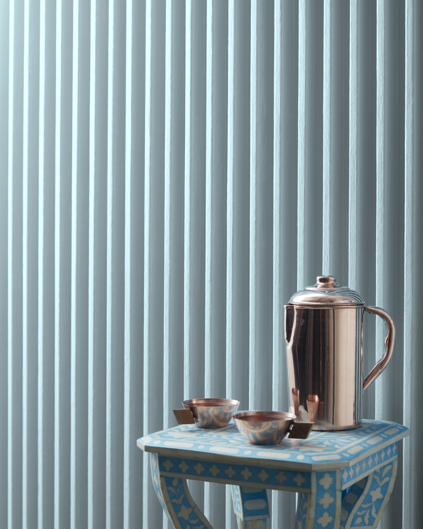 Painted wall in Teardrop 2060-70