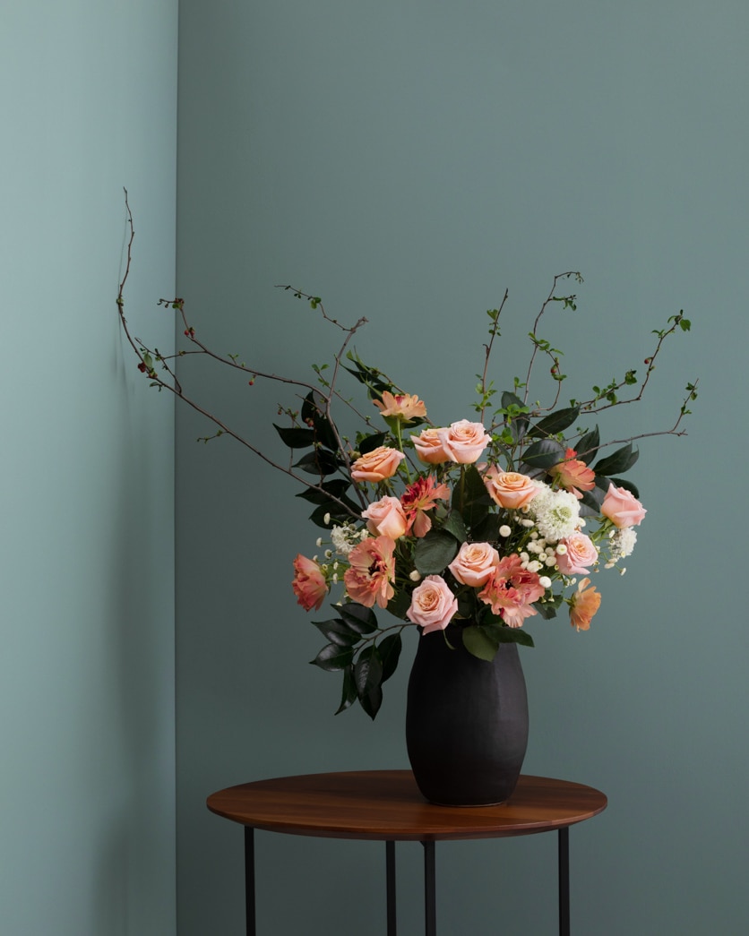 Painted wall in Templeton Gray HC-161
