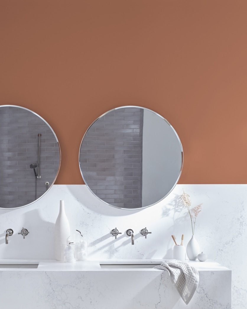 Painted wall in Ten Gallon Hat 1210