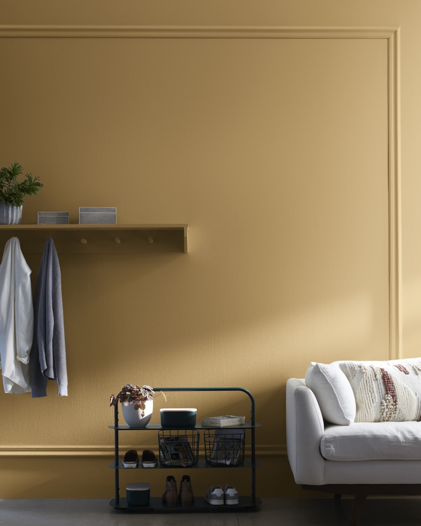 Painted wall in Toasted Almond 1098