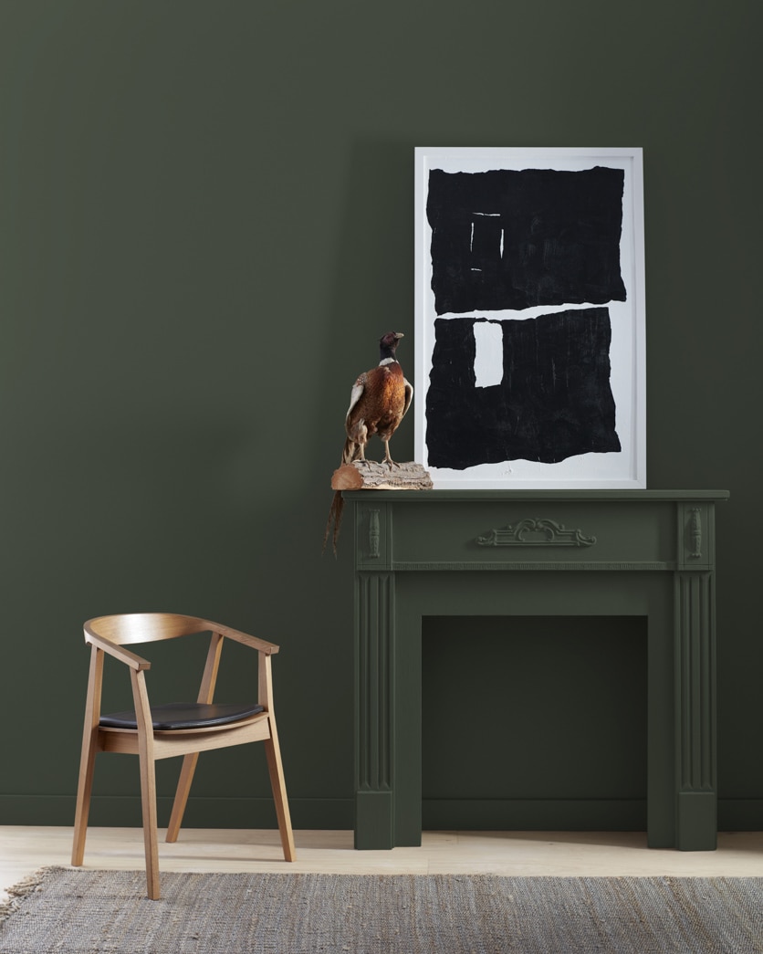Painted wall in Topsoil CC-692
