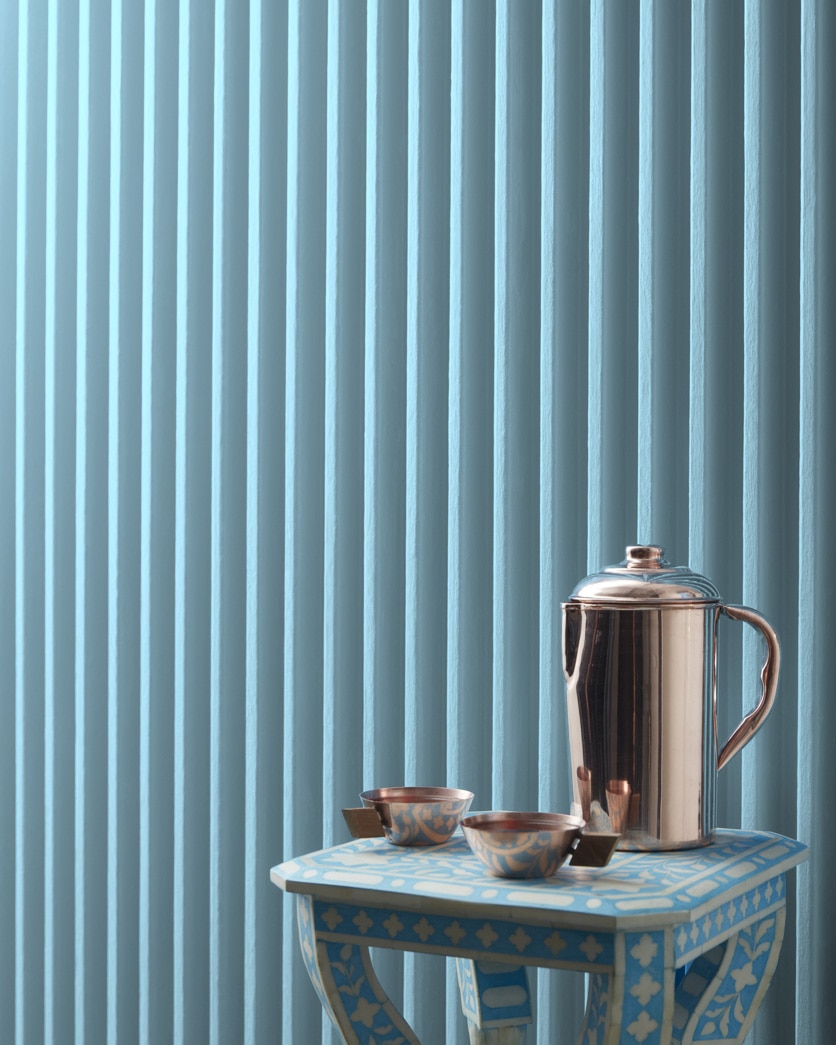 Painted wall in Turquoise Haze 2060-60