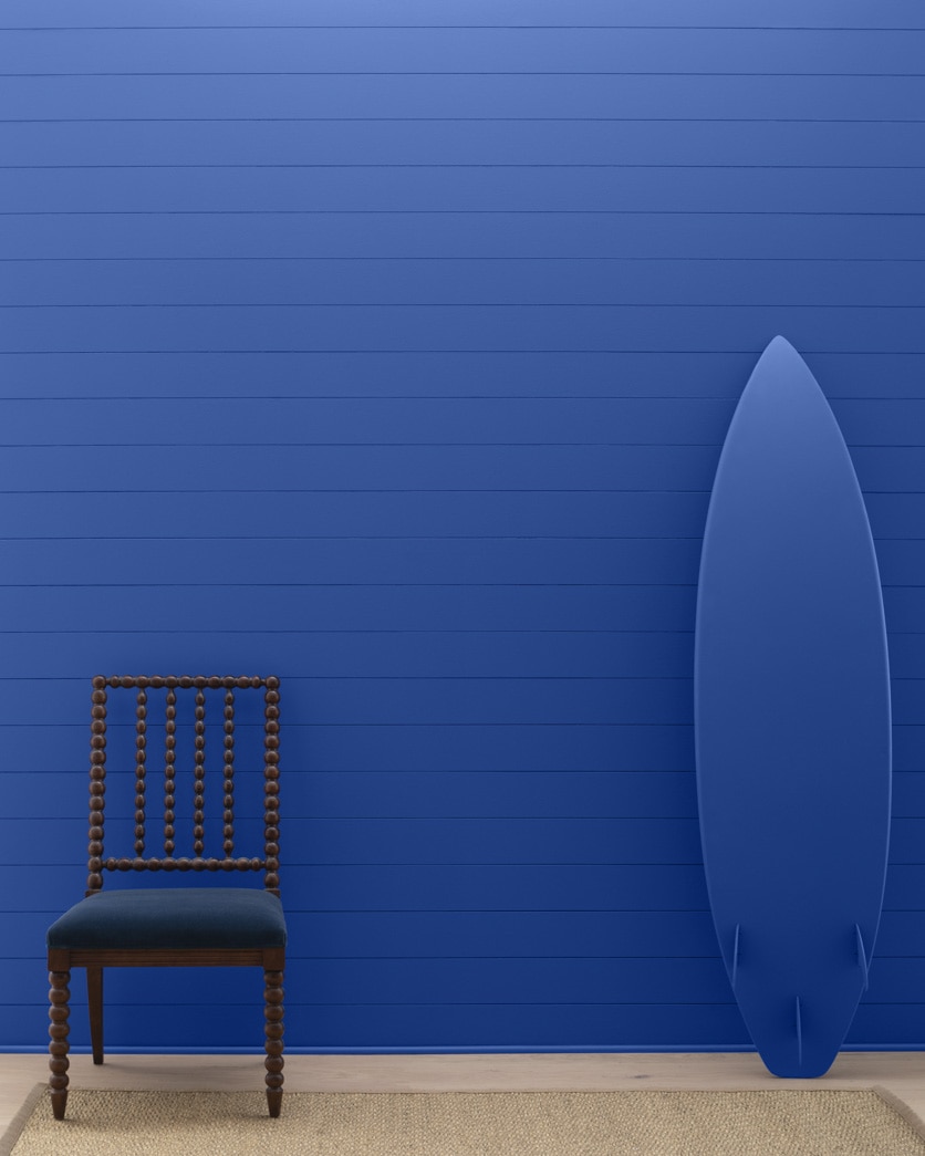 Painted wall in Twilight Blue 2067-30