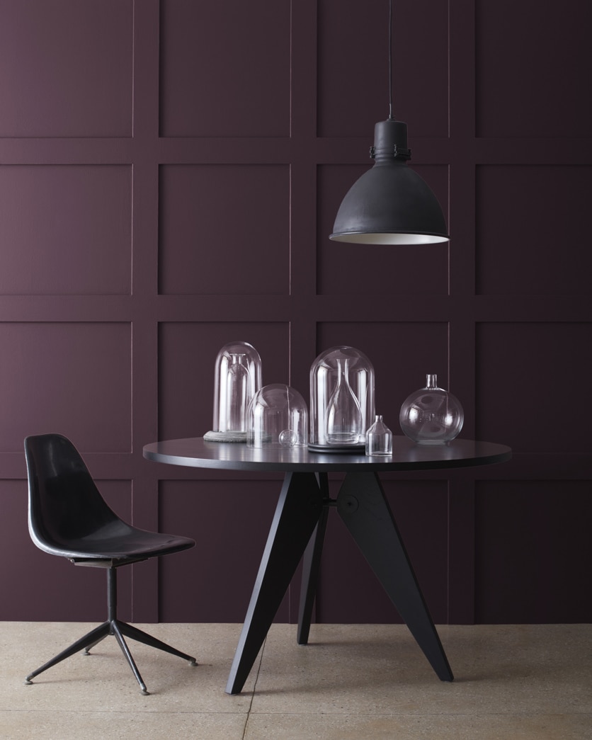 Painted wall in Velvet Cloak CSP-480