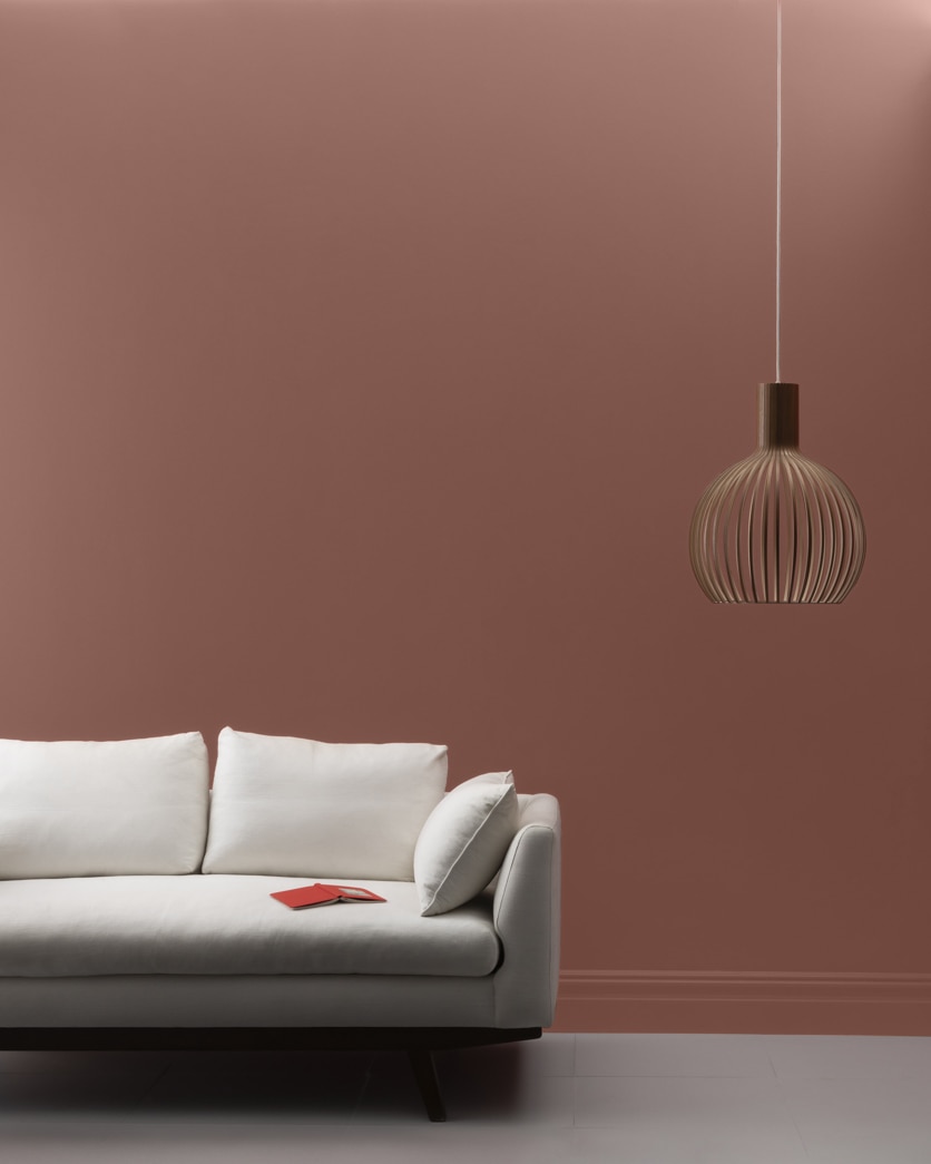 Painted wall in Warm Brownie 2101-30