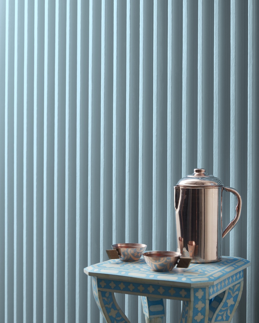 Painted wall in Watercolor Blue 793