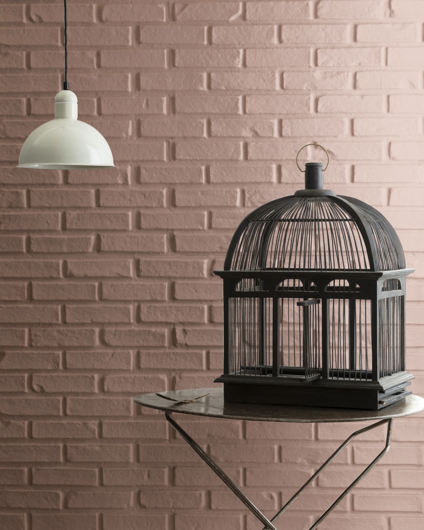 Painted wall in Weathered Bark 2098-40