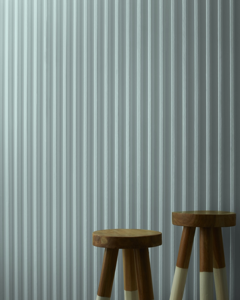 Painted wall in Wedgewood Gray HC-146