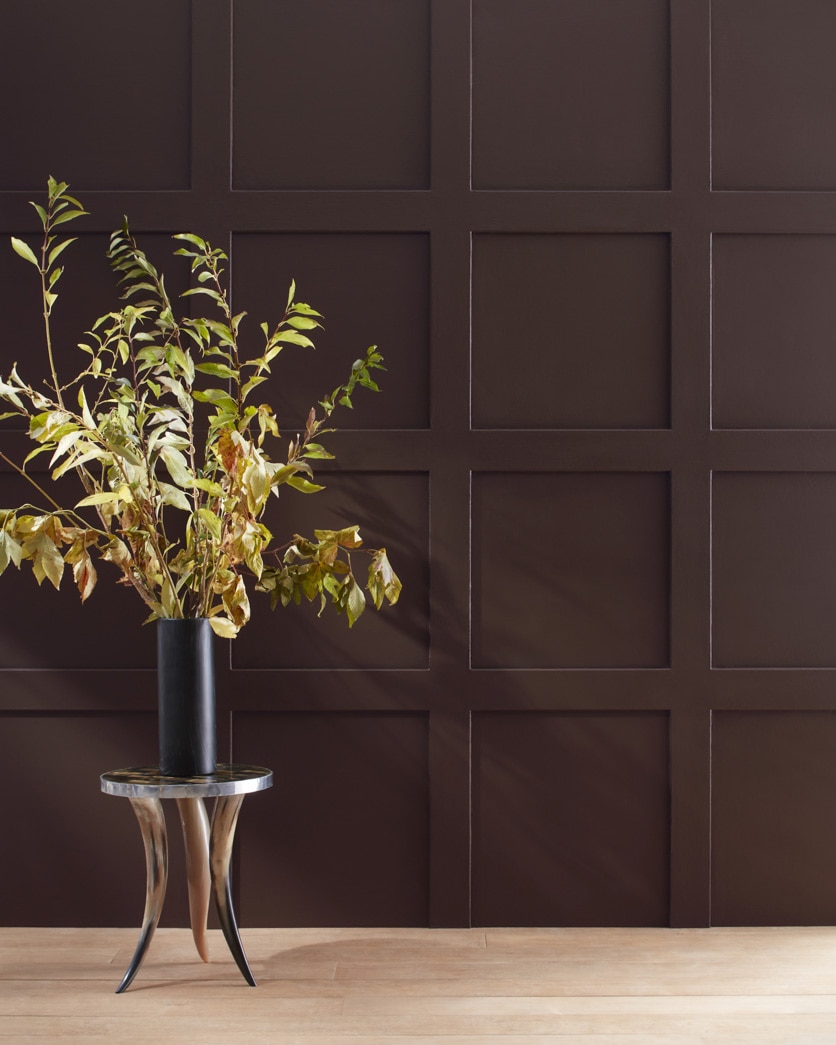 Painted wall in Wenge AF-180