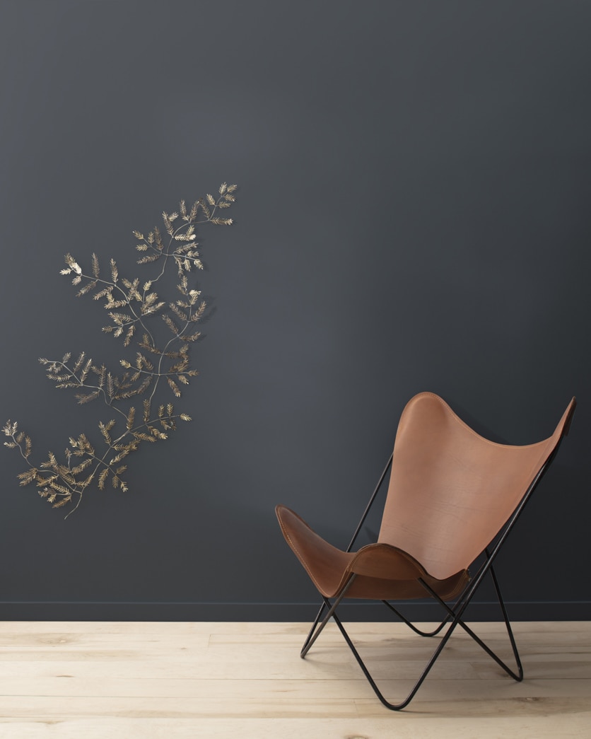 Painted wall in Westcott Navy 1624