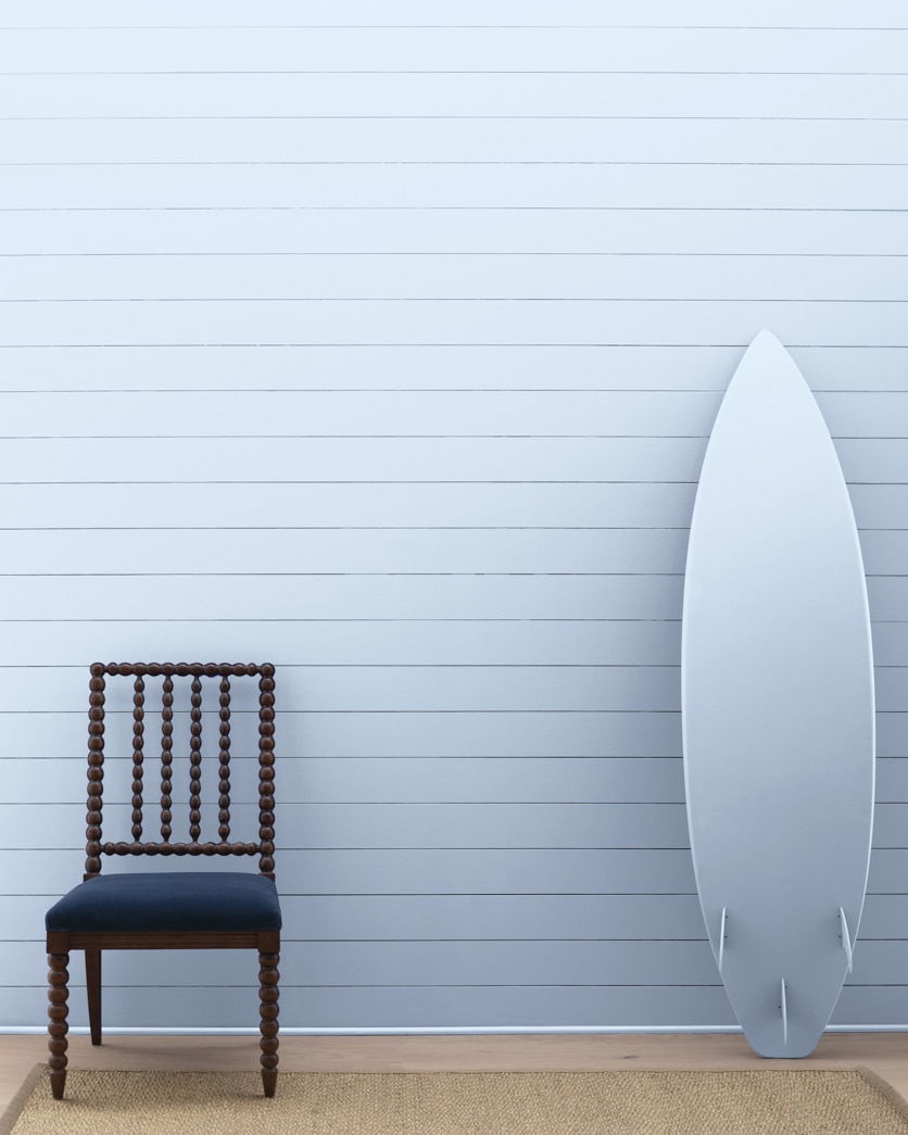 Painted wall in White Satin 2067-70