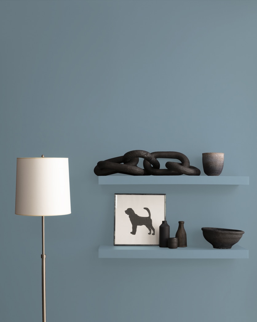 Painted wall in Wild Blue Yonder CSP-620