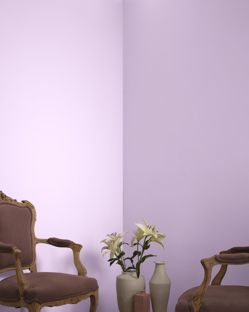 Painted wall in Wishing Well 1389
