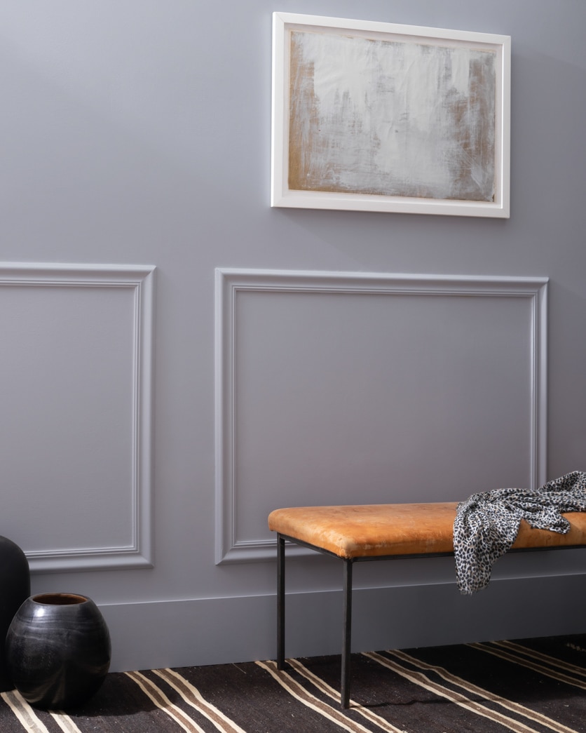 Painted wall in Wisteria AF-585