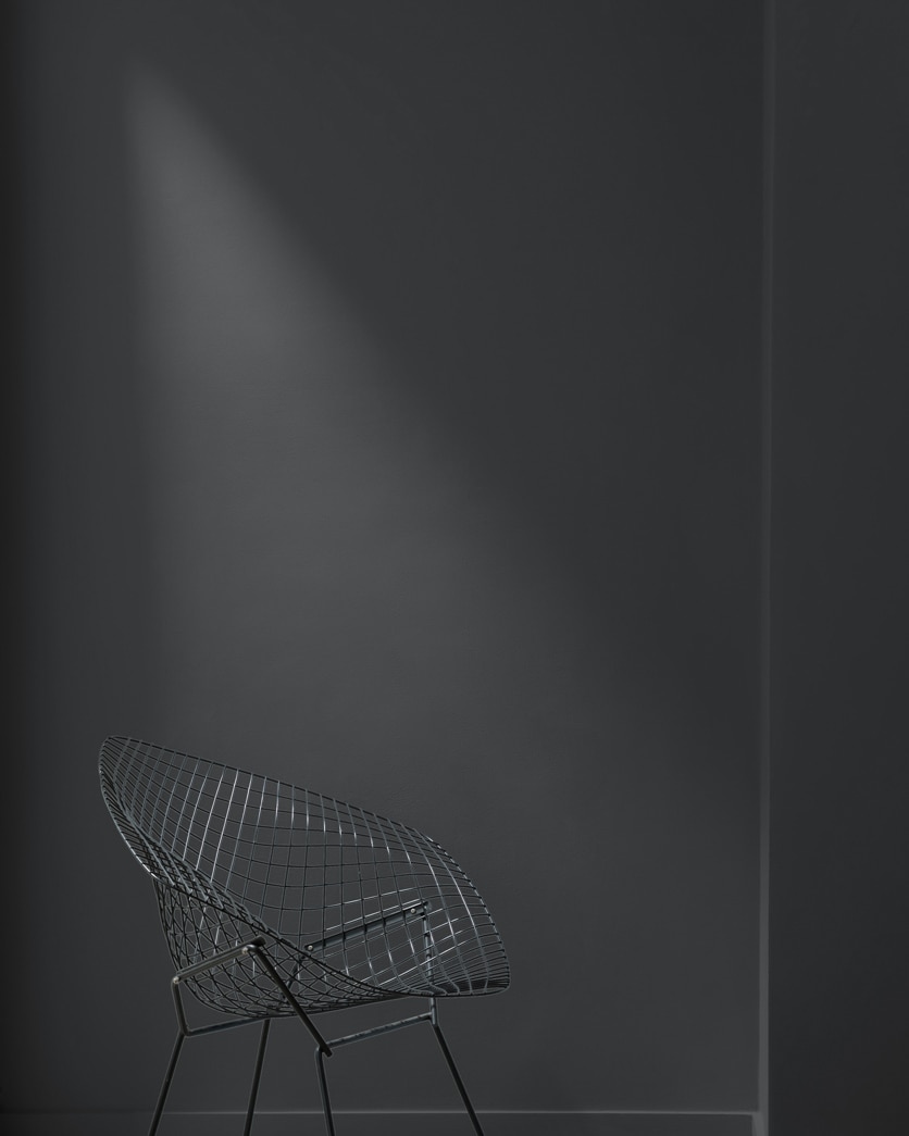 Painted wall in Wrought Iron 2124-10