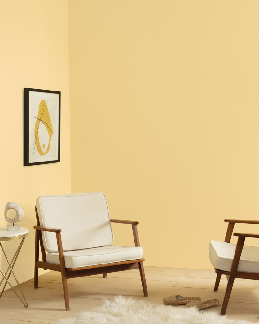 Painted wall in Yellow Topaz CSP-945