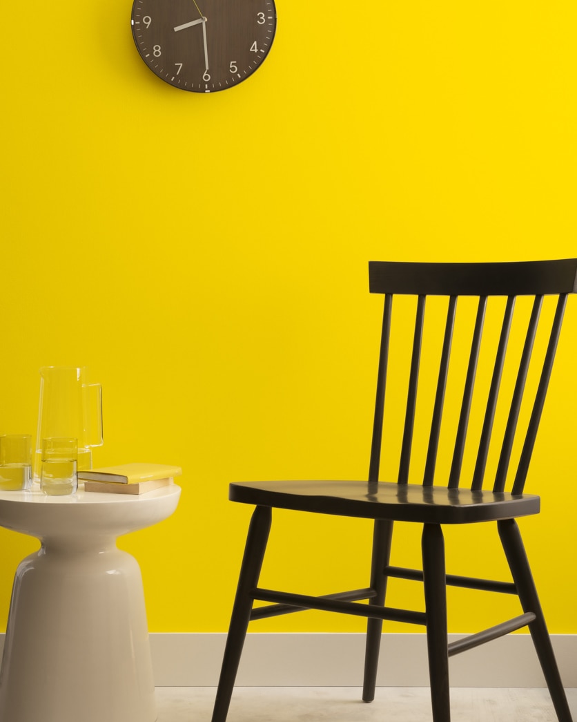 Painted wall in Yolk 2023-10
