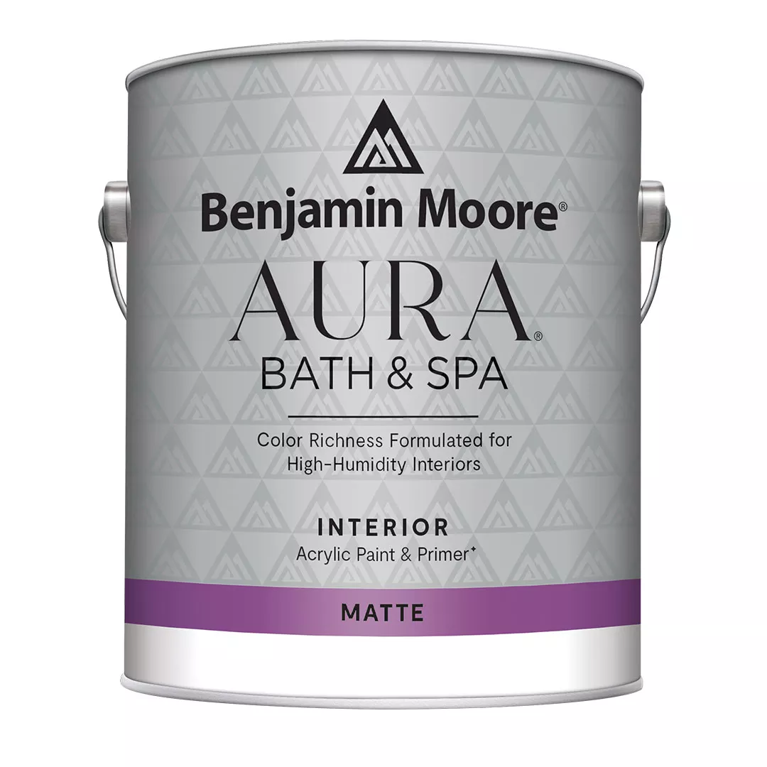 Aura® Bath & Spa Interior Paint - Matte - 1 Gallon Can Cut